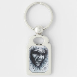 Chaveiro Rosto de Gritação