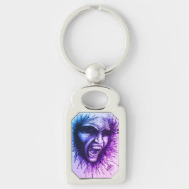 Chaveiro Rosto de Gritação