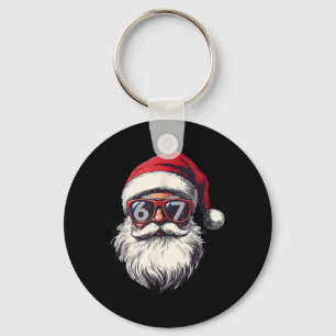 Chaveiro Rosto do Papai Noel 67 Natal Seis Sete Bruh Meme