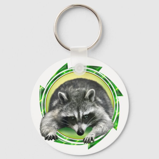 Chaveiro Rosto Raccoon (Frente)