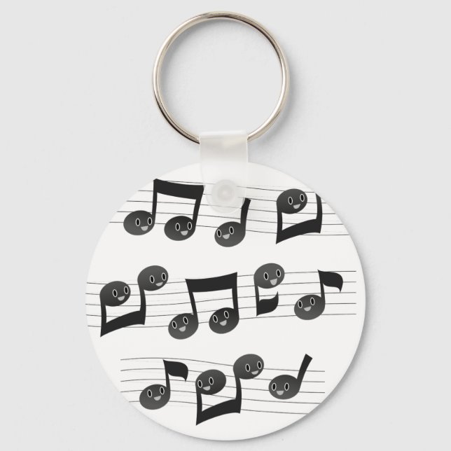 Chaveiro Rostos Musicais (Frente)