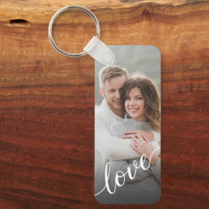 Chaveiro Roteiro de Amor de Casal com Foto Personalizada