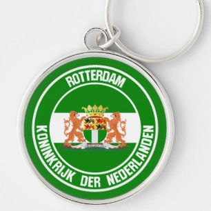 Chaveiro Roterdão - Round Emblem