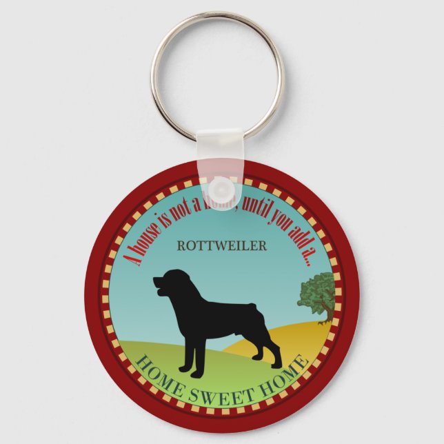 Chaveiro Rottweiler (Frente)
