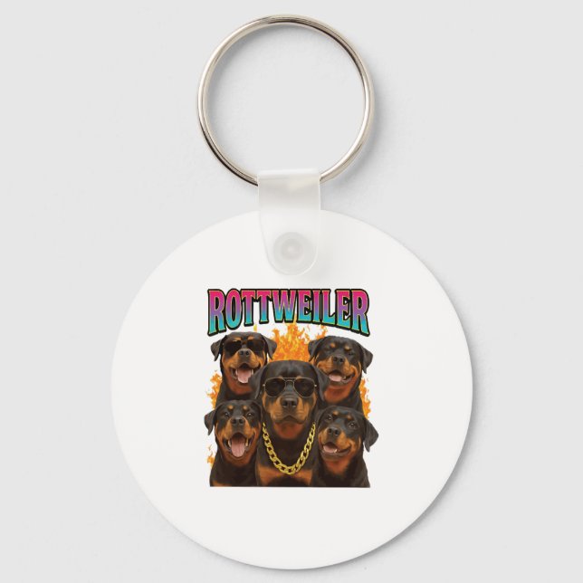 Chaveiro Rottweiler  (Frente)