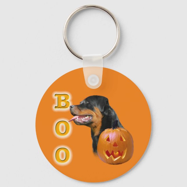 Chaveiro Rottweiler Boo (Frente)