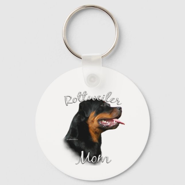 Chaveiro Rottweiler Mãe 2 (Frente)