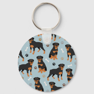 Chaveiro Rottweiler Ossos e Patas Cães