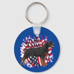 Chaveiro Rottweiler Patriot