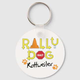 Chaveiro Rottweiler Rally Dog
