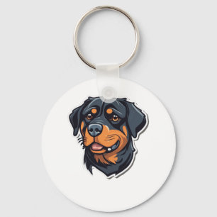 Chaveiro Rottweiler Royalty Adorável Rottie Cha