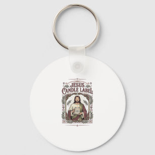 Chaveiro Rótulo de Vela Jesus Vela Jesus Fé Cristã Vi