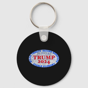 Chaveiro Rótulo Premium Trump Danificado