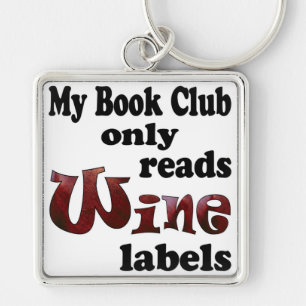 Chaveiro Rótulos de Vinho do Clube do Livro