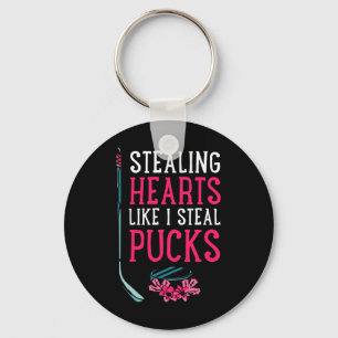 Chaveiro Roubando Corações Como Eu Roubo Pucks Vale do Hóqu