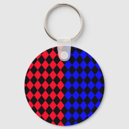 Chaveiro  Rouge et bleue punk Legging