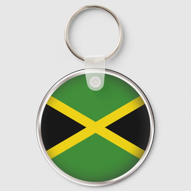 Chaveiro Round Jamaica (Frente)