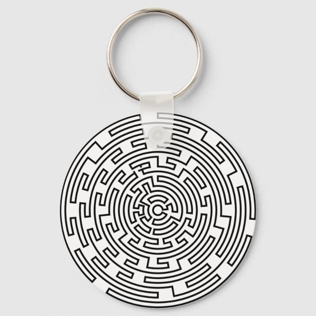 Chaveiro Round Maze (Frente)
