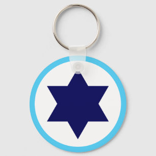 Chaveiro Roundel Azul da IAF Israelita
