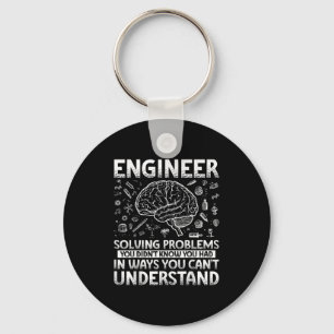 Chaveiro Roupa De Engenharia Para Homens, Crianças. Funny E