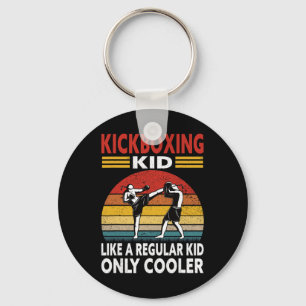 Chaveiro Roupa de Kickboxer Infantil Engraçado - Chute Boxe