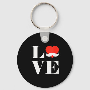 Chaveiro Roupas Bigode de Amor das Mulheres Presente Engraç