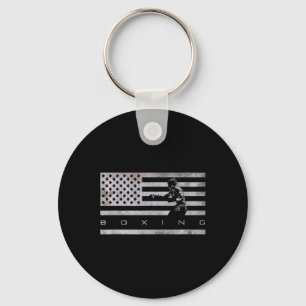 Chaveiro Roupas de Boxe com Bandeira Americana - Boxe 1 