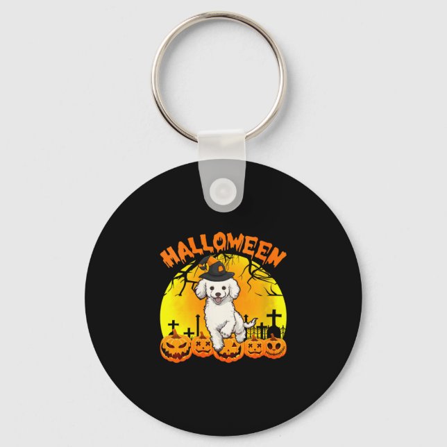 Chaveiro Roupas de Halloween para cadela (Frente)