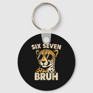 Chaveiro Roupas de meninos com estampa de animal bruh leopa