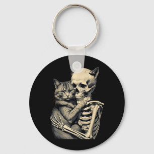 Chaveiro Roupas Divertidas de Halloween para Amantes de Gat