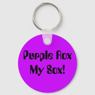 Chaveiro Rox roxo meu Sox!