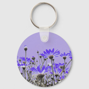 Chaveiro roxo das margaridas