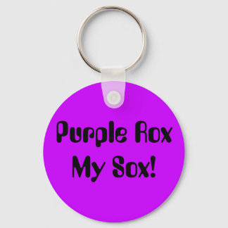 Chaveiro Roxo Roxo Meu Sox!