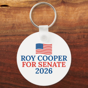 Chaveiro Roy Cooper para Senado Eleição 2026