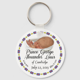Chaveiro Royal Baby - Prince George Alexander Louis