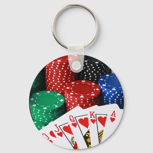 Chaveiro Royal Flush (Frente)
