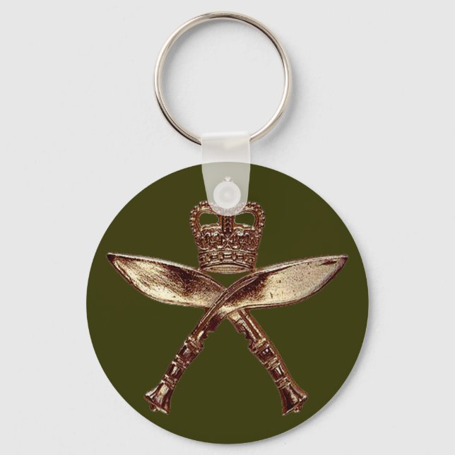 Chaveiro Royal Gurkha Insignia (Frente)