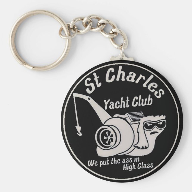 Chaveiro Rua Charles Yacht Club (Frente)