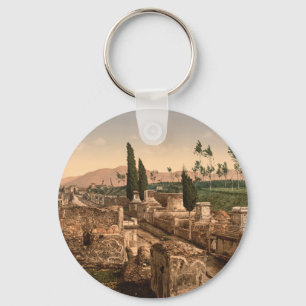 Chaveiro Rua dos túmulos, Pompeii, Campania, Italia