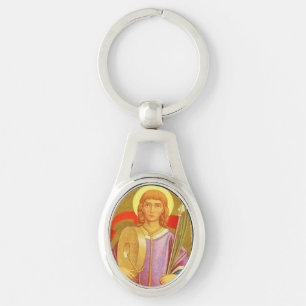 Chaveiro Rua. Florim de Lorch (PM 03) Oval Metal