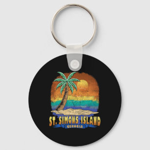 Chaveiro Rua: Ilha de Simons Georgia Vintage - Alma em Desc