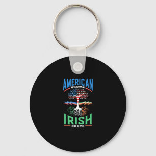 Chaveiro Rua Irlandesa de Raízes Americana Crescida