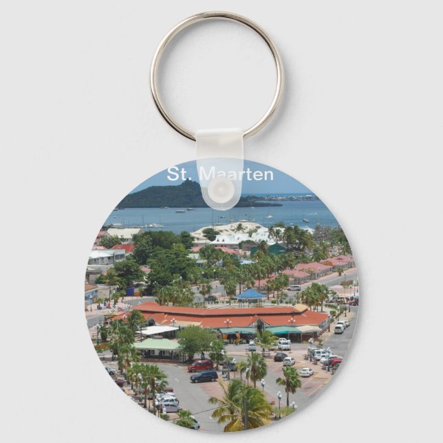 Chaveiro Rua. Maarten - Marigot Bay (Frente)