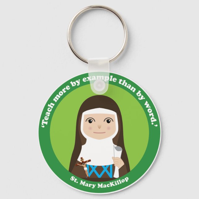 Chaveiro Rua. Mary MacKillop (Frente)