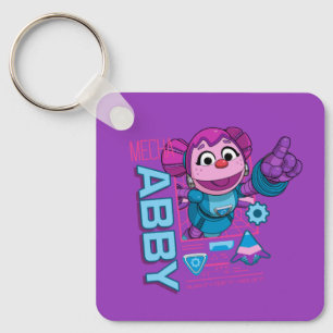 Chaveiro Rua Sésamo   Mecha Builders Abby Cadabby