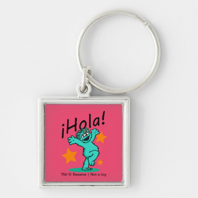 Chaveiro Rua Sésamo | Wha! Rosita (Frente)