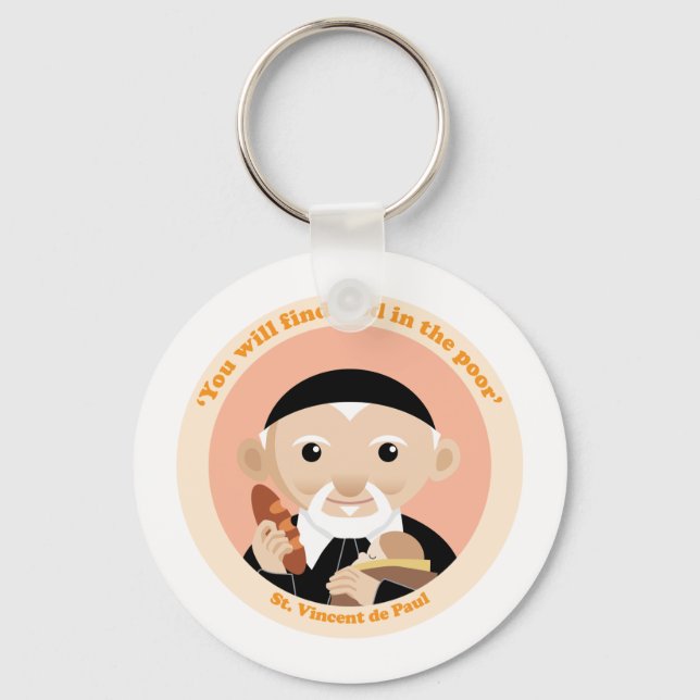 Chaveiro Rua, Vincent de Paul (Frente)
