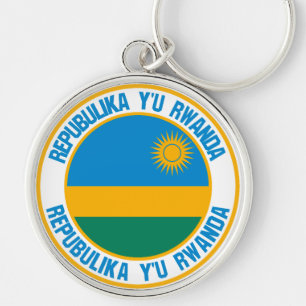 Chaveiro Ruanda Round Emblem