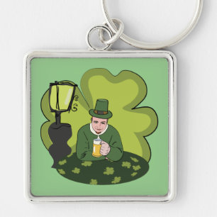 CHAVEIRO "RUAS FELIZES. DIA DE PATRICK" LEPRECHAUN