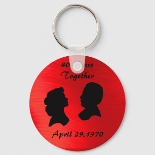 CHAVEIRO RUBI ANNIVERSARY-KEYCHAIN